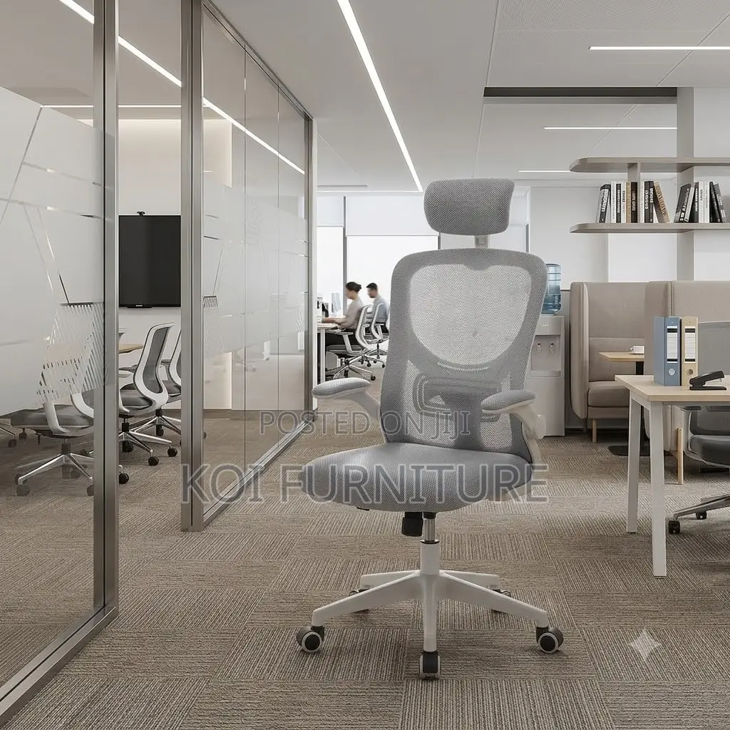 Office Chairs; Orthopedic Office Chairs Made of Fabric