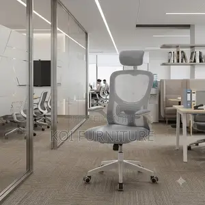 Office Chairs; Orthopedic Office Chairs Made of Fabric
