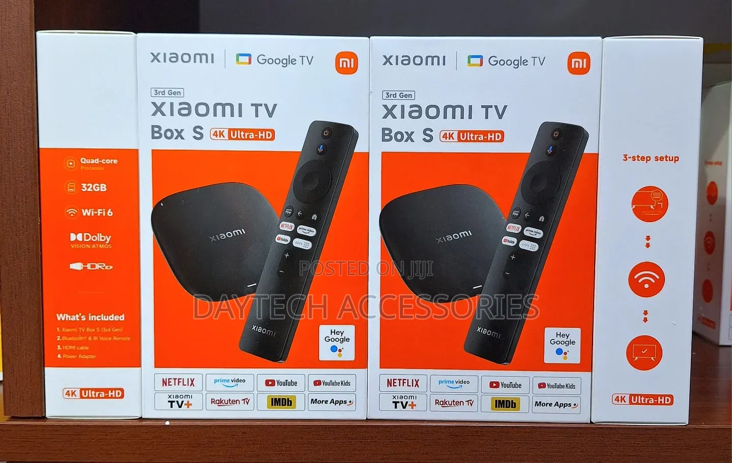 Xiaomi Tv Box S (3rd Gen) Streaming Device With 32gb of Internal Rom.