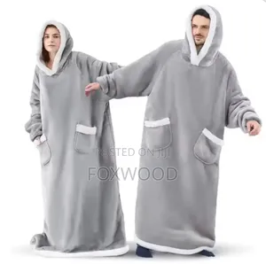 *Wearable Winter Fleece Hoodies