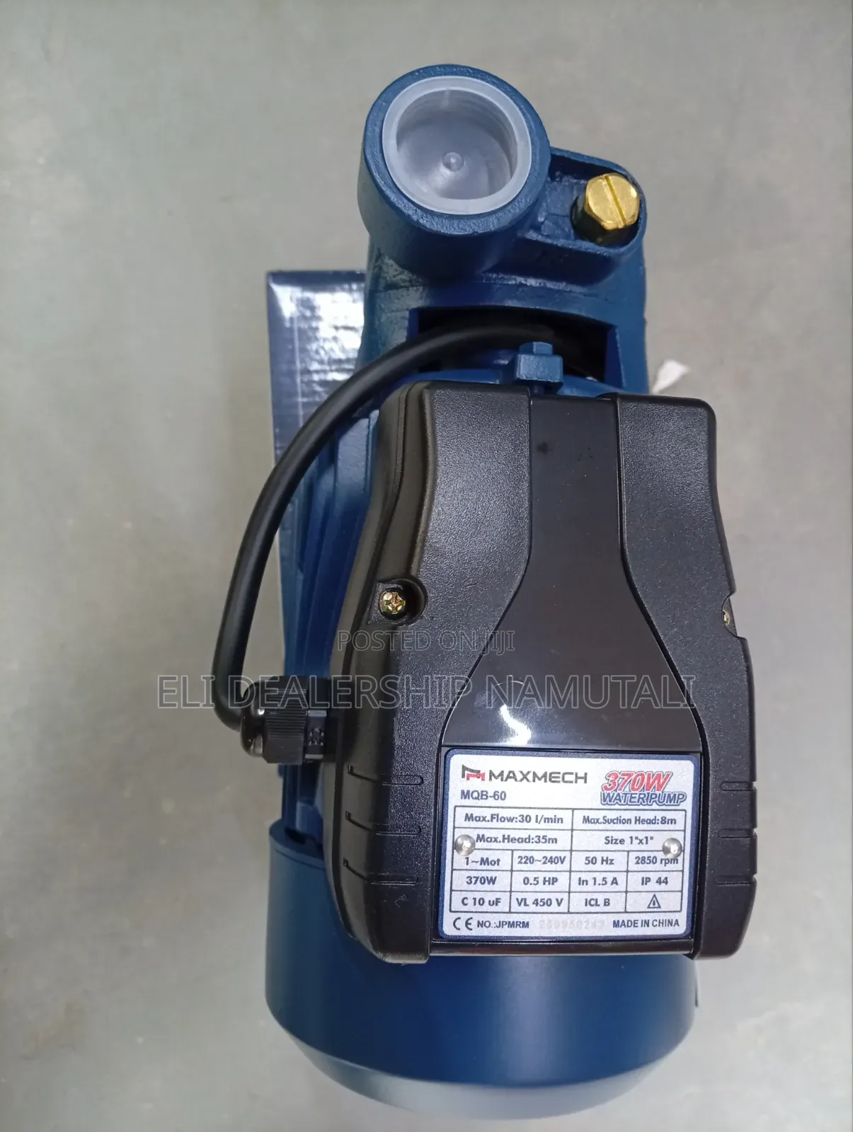 Maxmech MQB-60 370w 0.5hp Domestic Water Pump