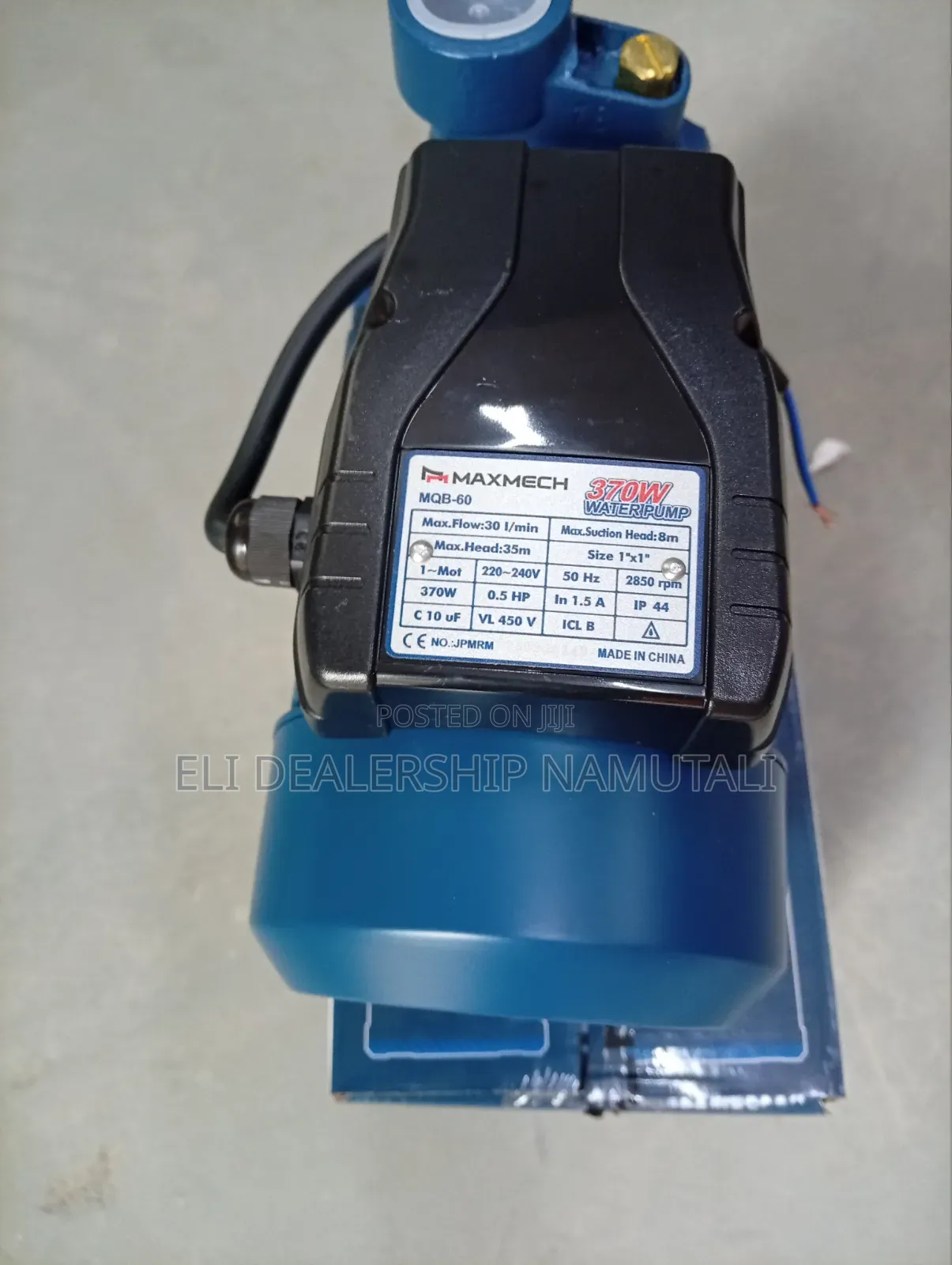 Maxmech MQB-60 370w 0.5hp Domestic Water Pump