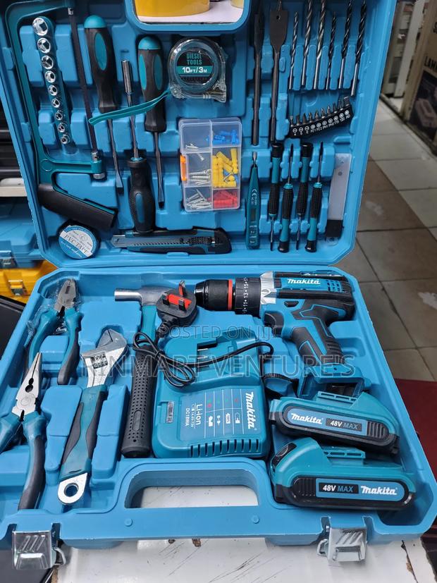 Makita Cordless Drillset 48v - main view