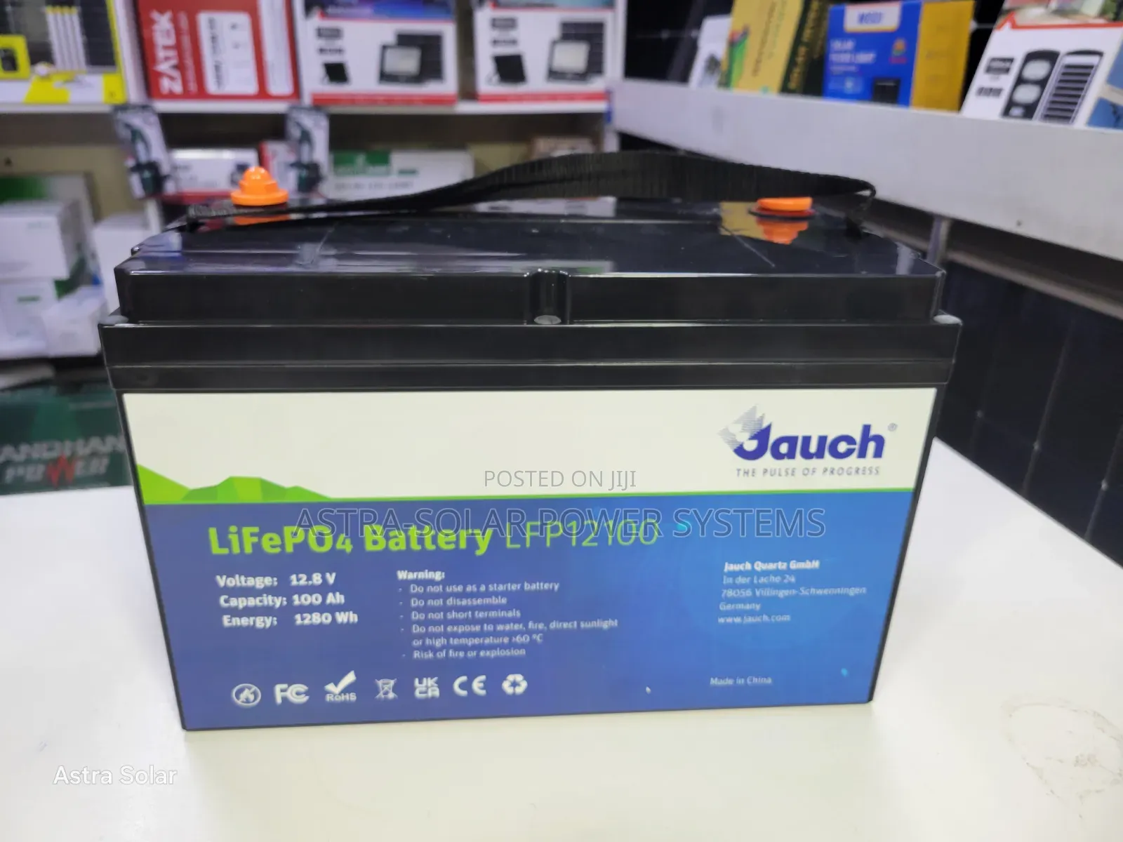 Jauch 1.2kwh 12.8v 100ah