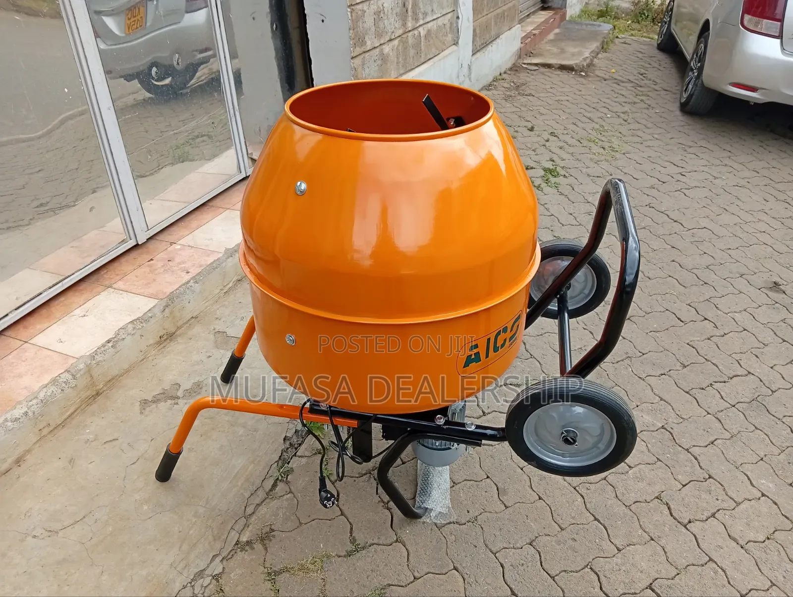 Commercial 140l Electric Concrete Mixer
