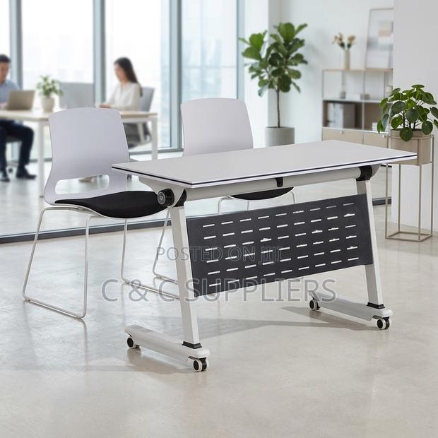 Modern Office Meeting Foldable Table. - thumbnail 7