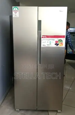 430 Litres Tlac Side by Side Nofrost Grey Refrigerator