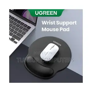 Ugreen Ergonomic Mouse Pad With Wrist Rest - Green - Lp668