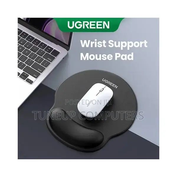Ugreen Ergonomic Mouse Pad With Wrist Rest - Green - Lp668