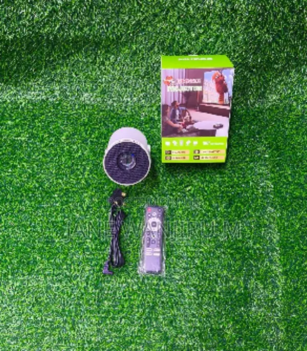 Hy300 Mini Portable Projector – Smart Cinema Anywhere
