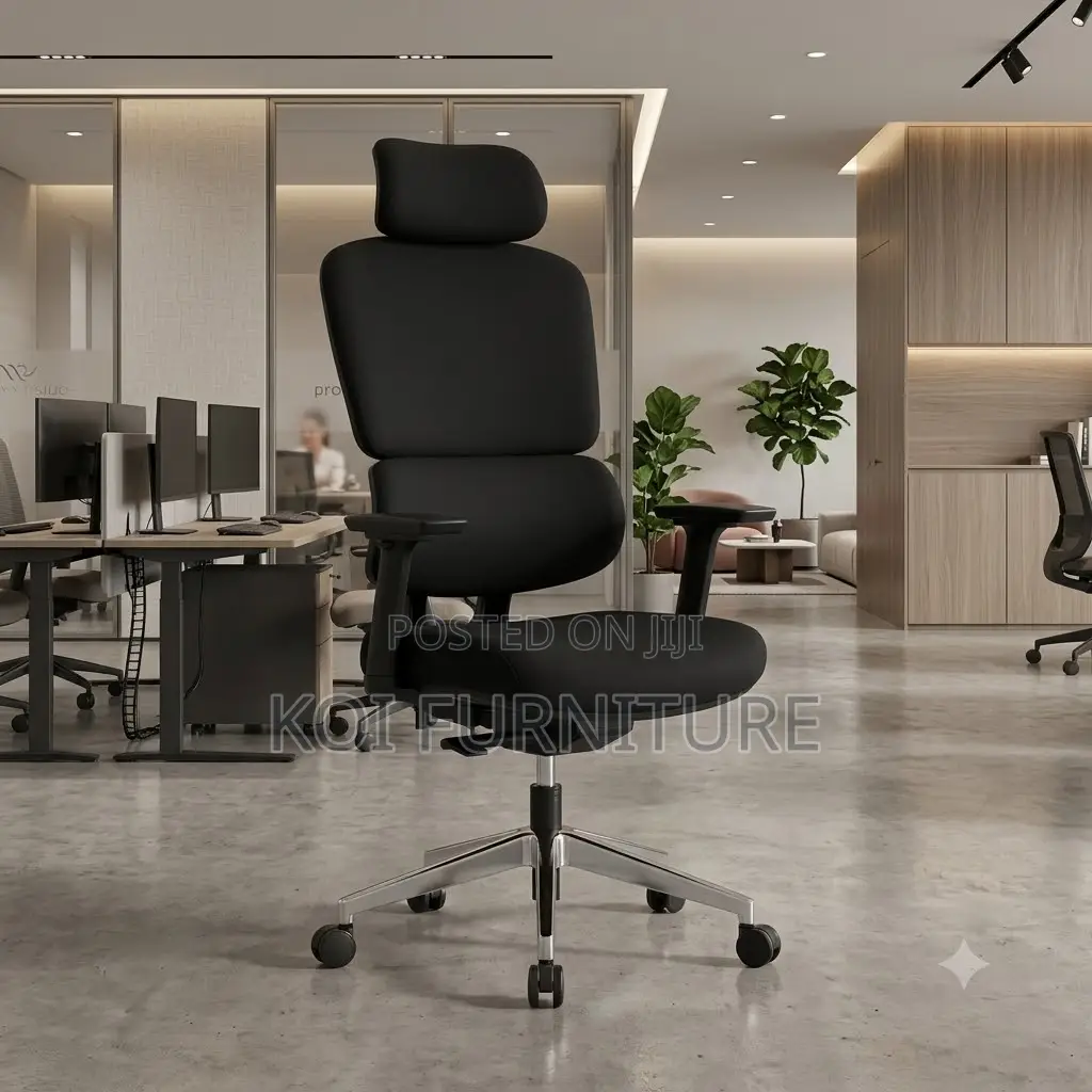 Office Chairs; High Backrest Leather Executive Office Chair