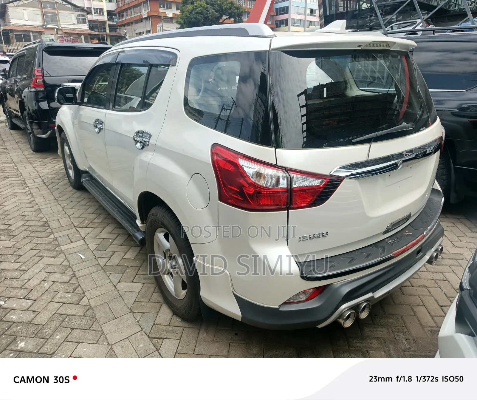 Isuzu MU-X 2015 White