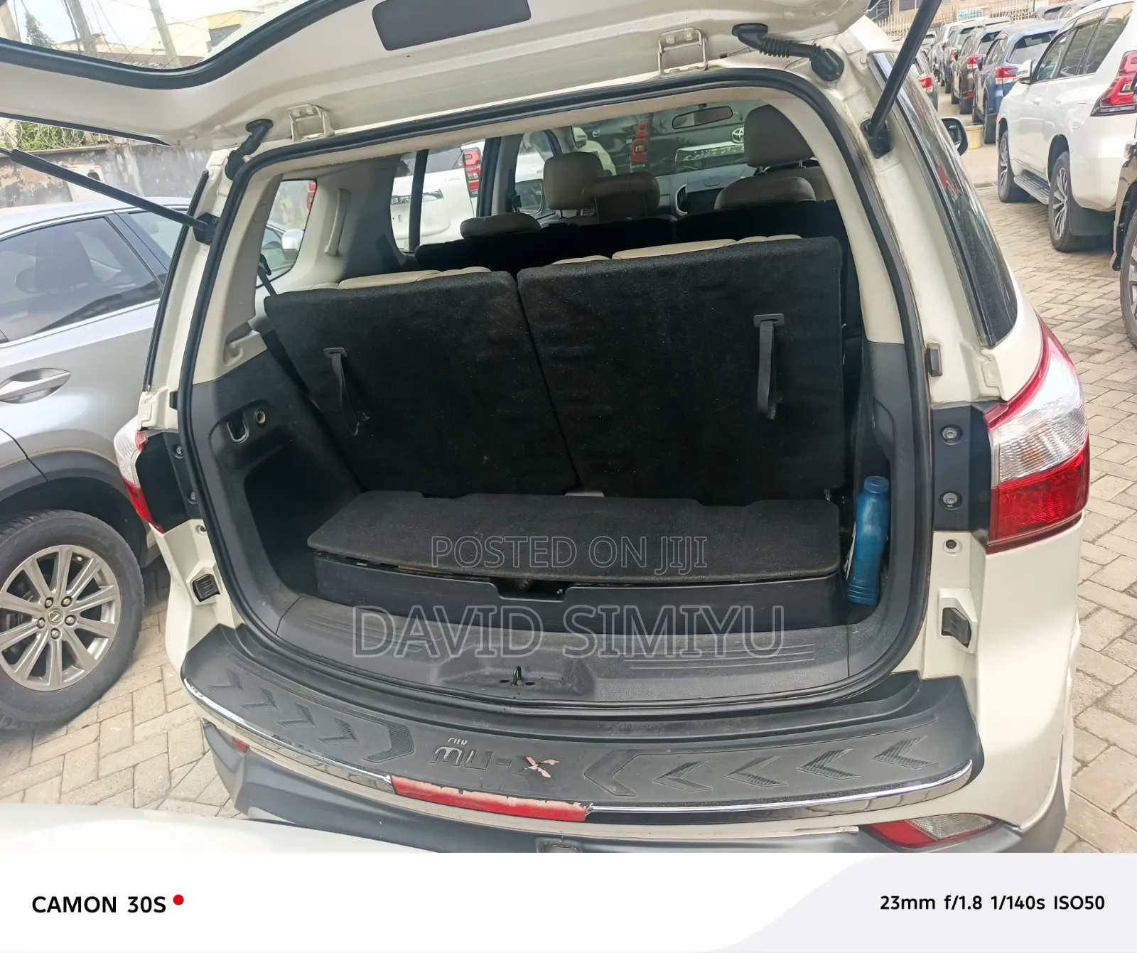 Isuzu MU-X 2015 White