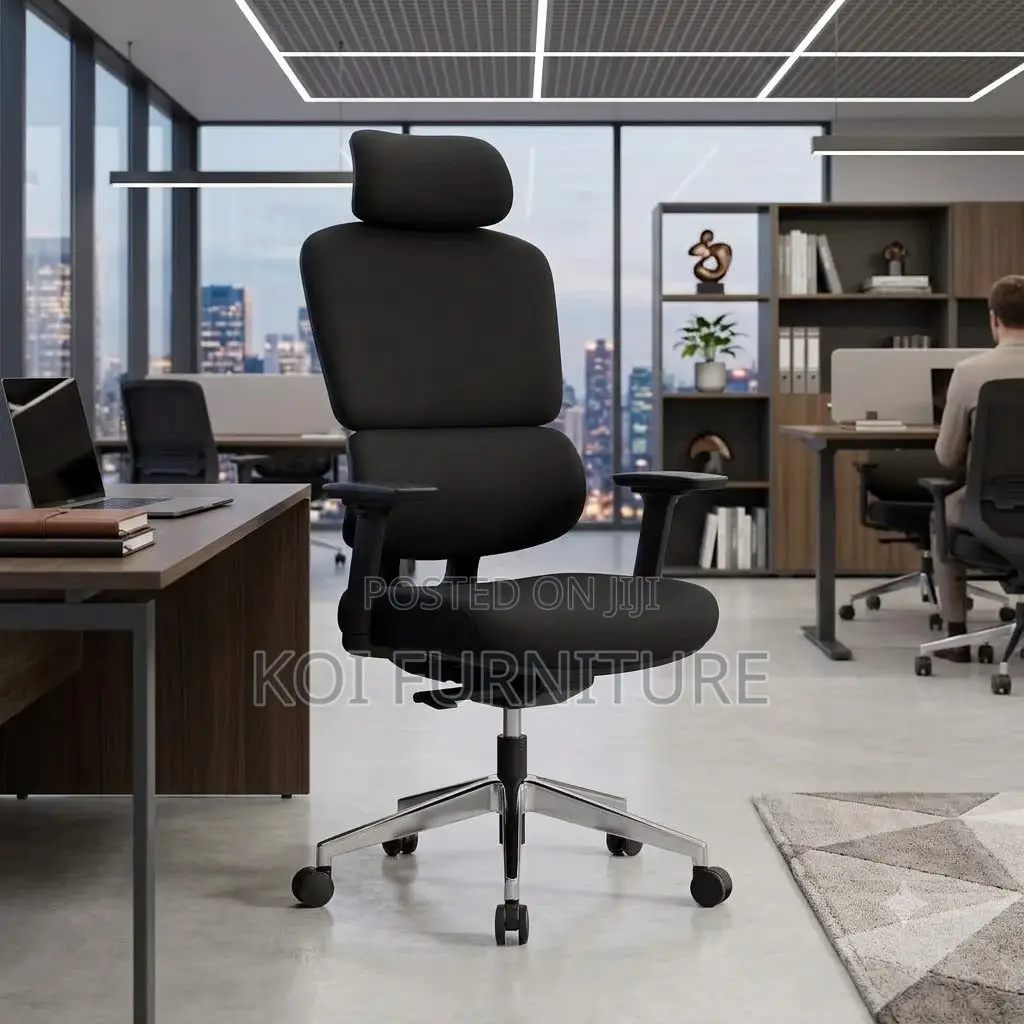 Office Chairs; High Backrest Leather Executive Office Chair