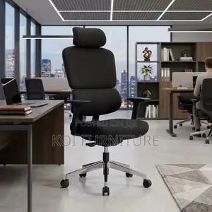 Office Chairs; High Backrest Leather Executive Office Chair