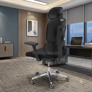 Office Chairs; High Backrest Leather Executive Office Chair
