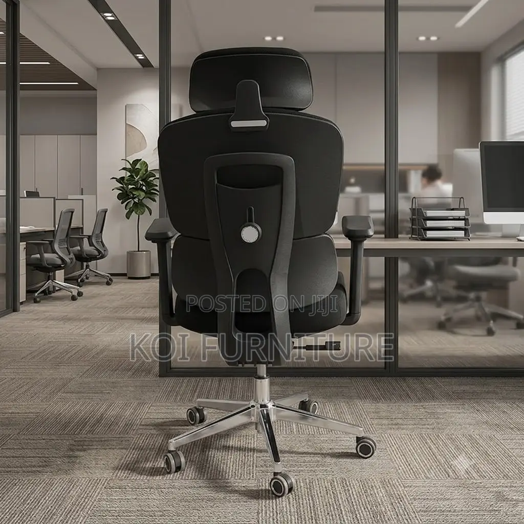 Office Chairs; High Backrest Leather Executive Office Chair