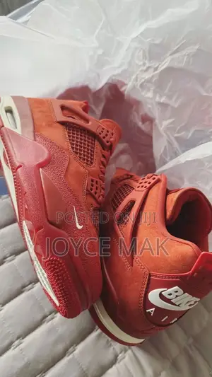 Jordan 4 Bike Red