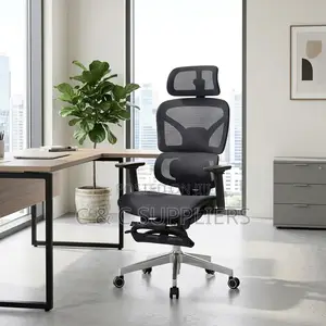 Mesh Swivel Orthopedic Seat With Footrest