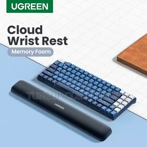 Ugreen Ergonomic Keyboard Wrist Rest - Black - Lp669
