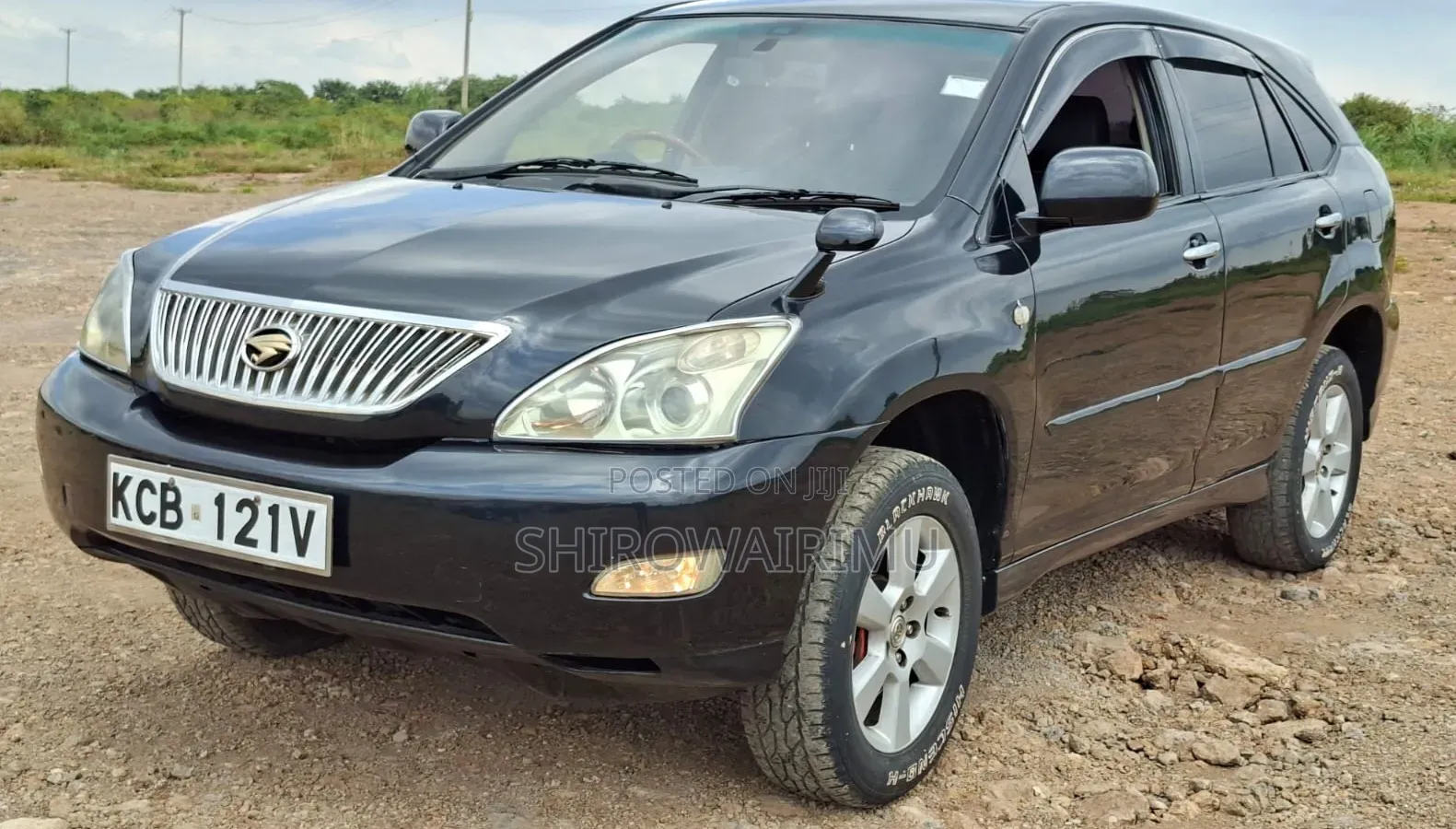 Toyota Harrier 2007 Matt Black
