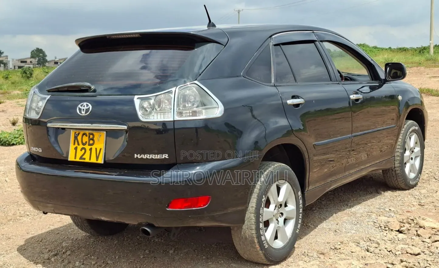 Toyota Harrier 2007 Matt Black