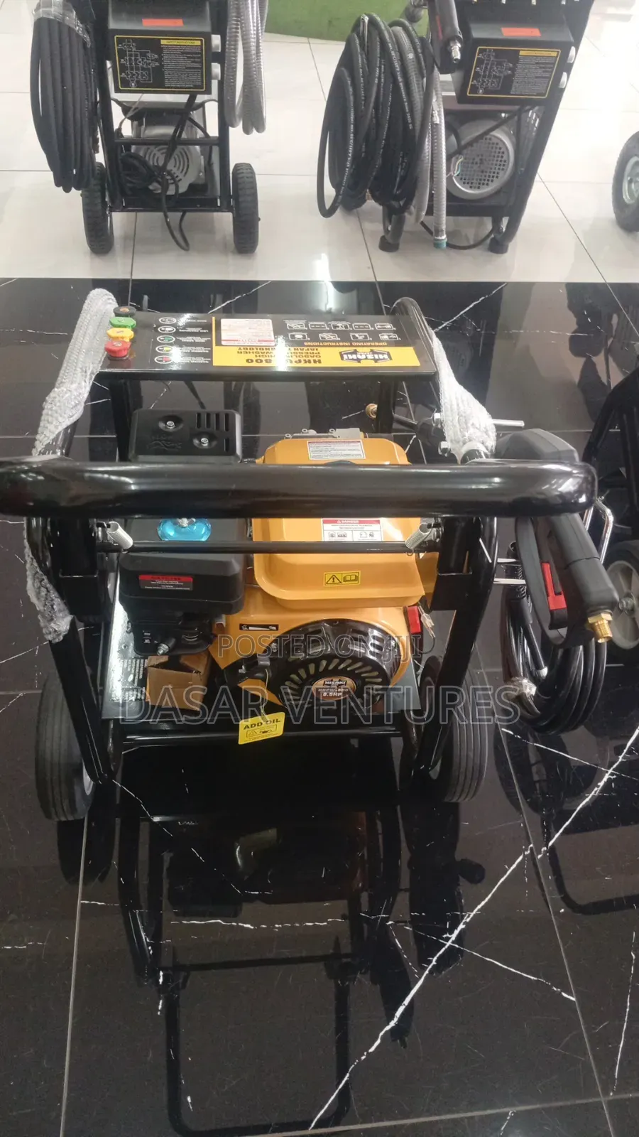 Hisaki Petrol Pressure Washer 8.5hp