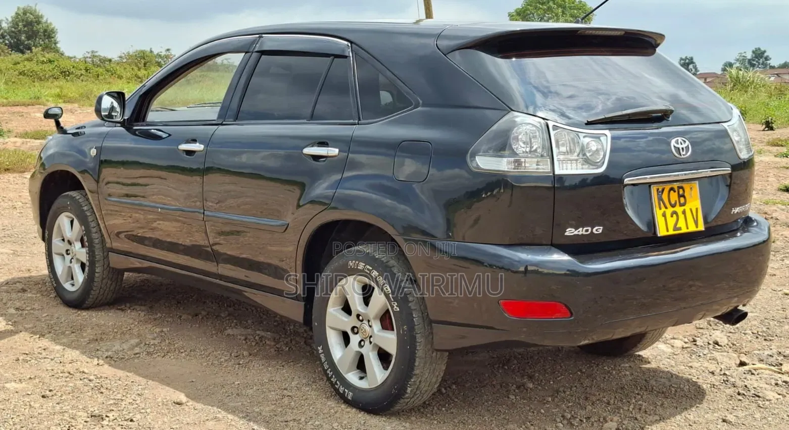 Toyota Harrier 2007 Matt Black
