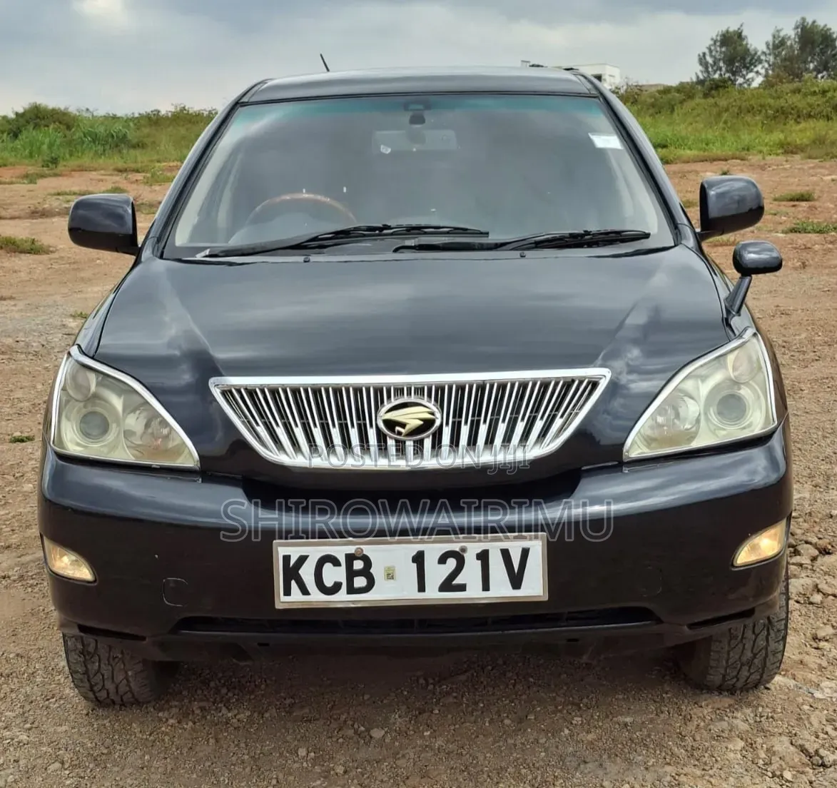 Toyota Harrier 2007 Matt Black