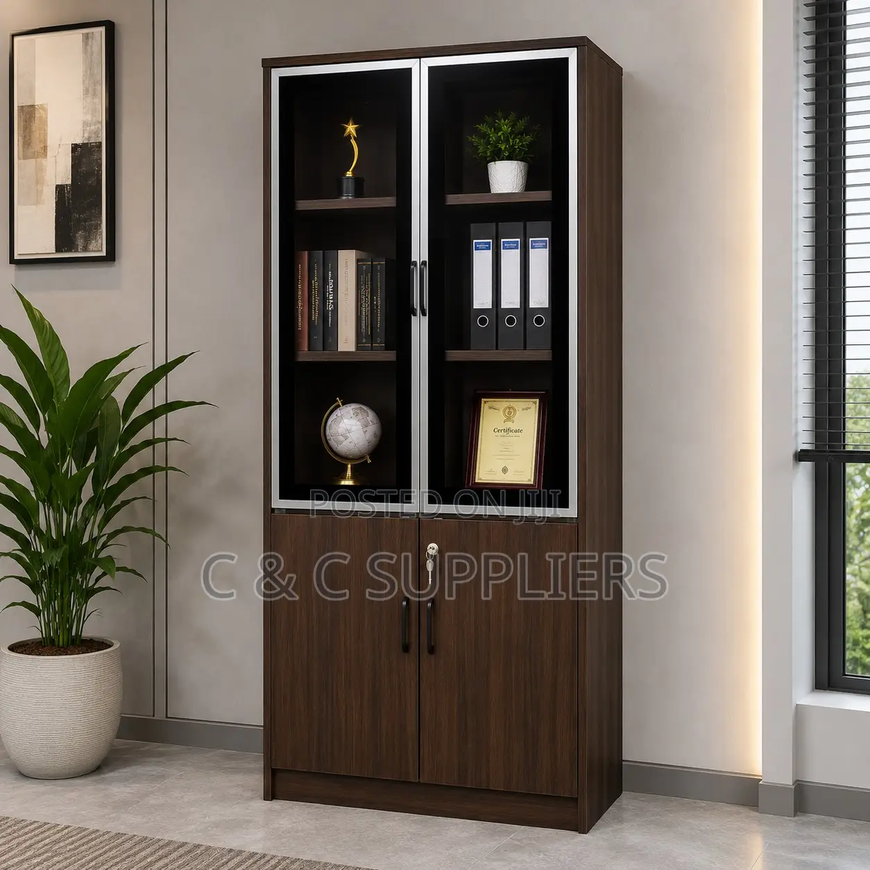 Wooden Executive Storage Cabinet
