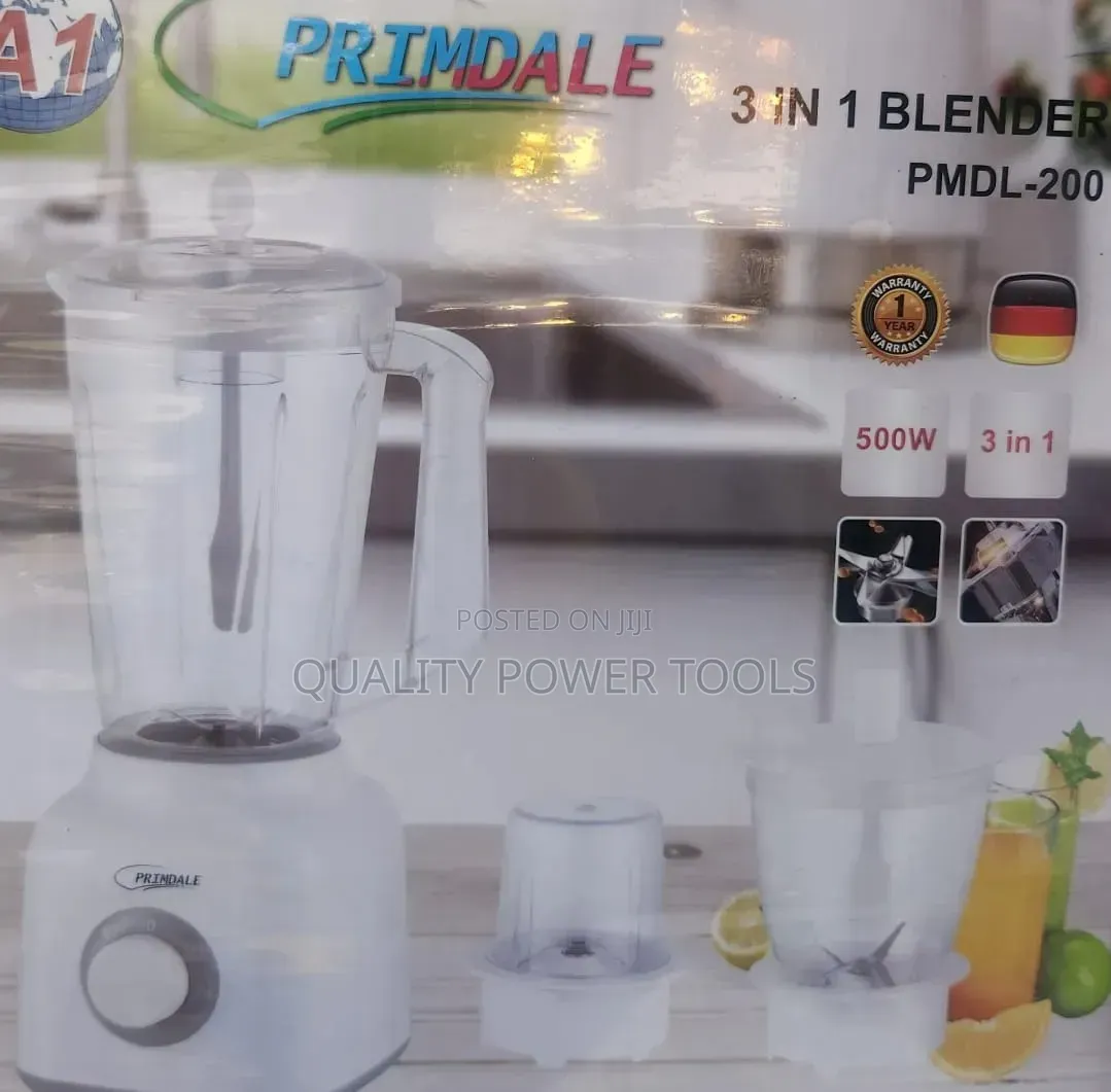 *Primdale 3 in 1 Blender, Model PMDL-200*