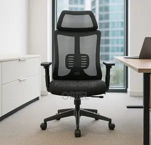 Office Chair : High-Back Orthopedic Swivel Office Chair