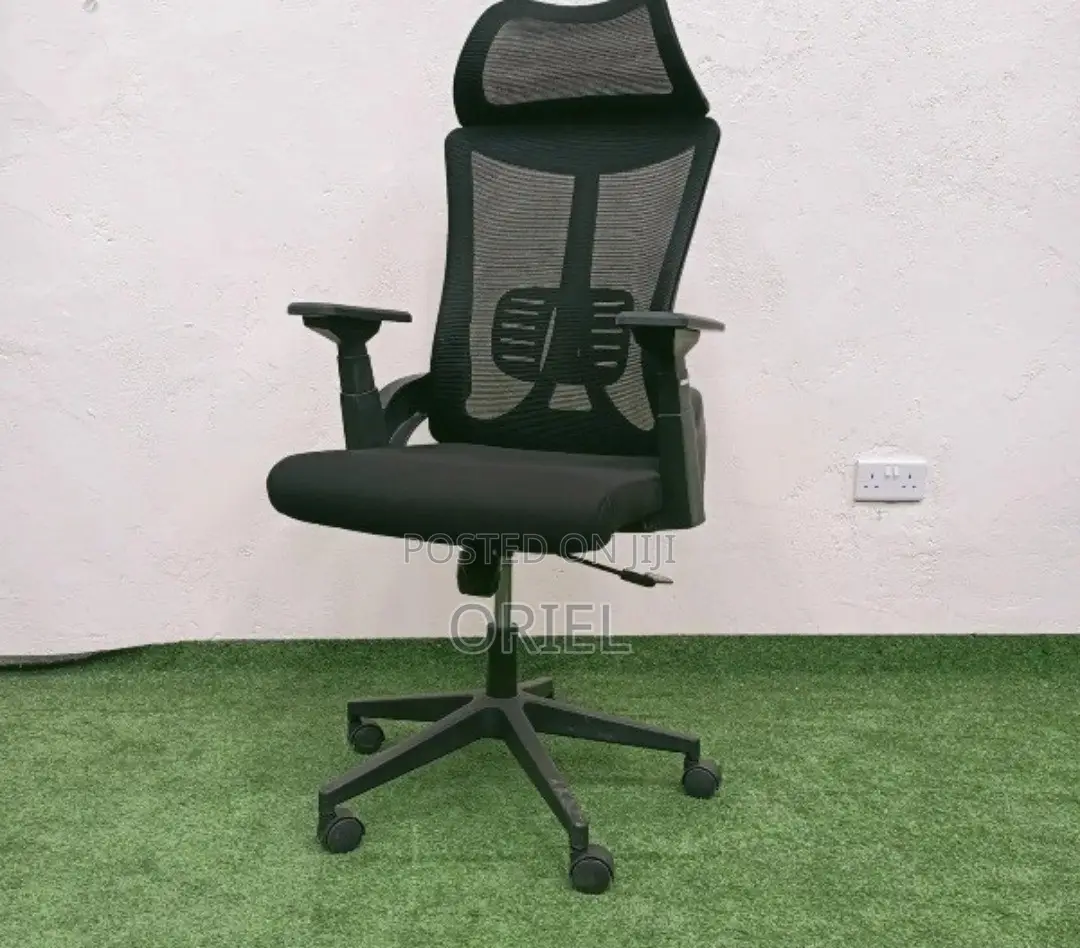 Office Chair : High-Back Orthopedic Swivel Office Chair