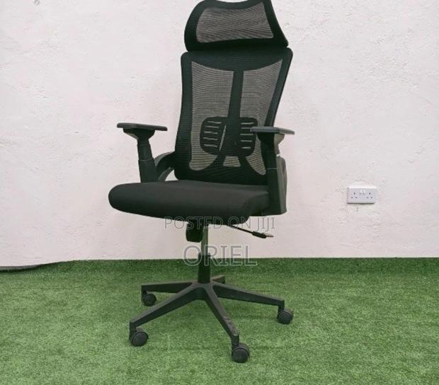 Office Chair : High-Back Orthopedic Swivel Office Chair - thumbnail 7