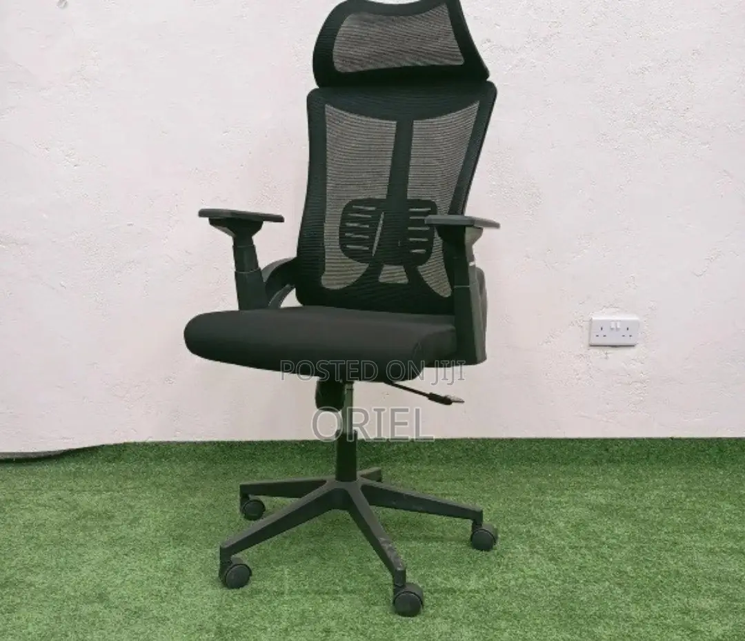 Office Chair : High-Back Orthopedic Swivel Office Chair