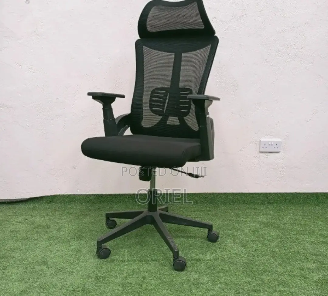 Office Chair : High-Back Orthopedic Swivel Office Chair