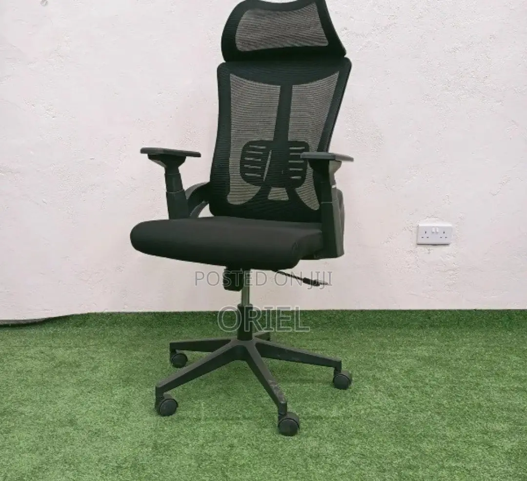 Office Chair : High-Back Orthopedic Swivel Office Chair