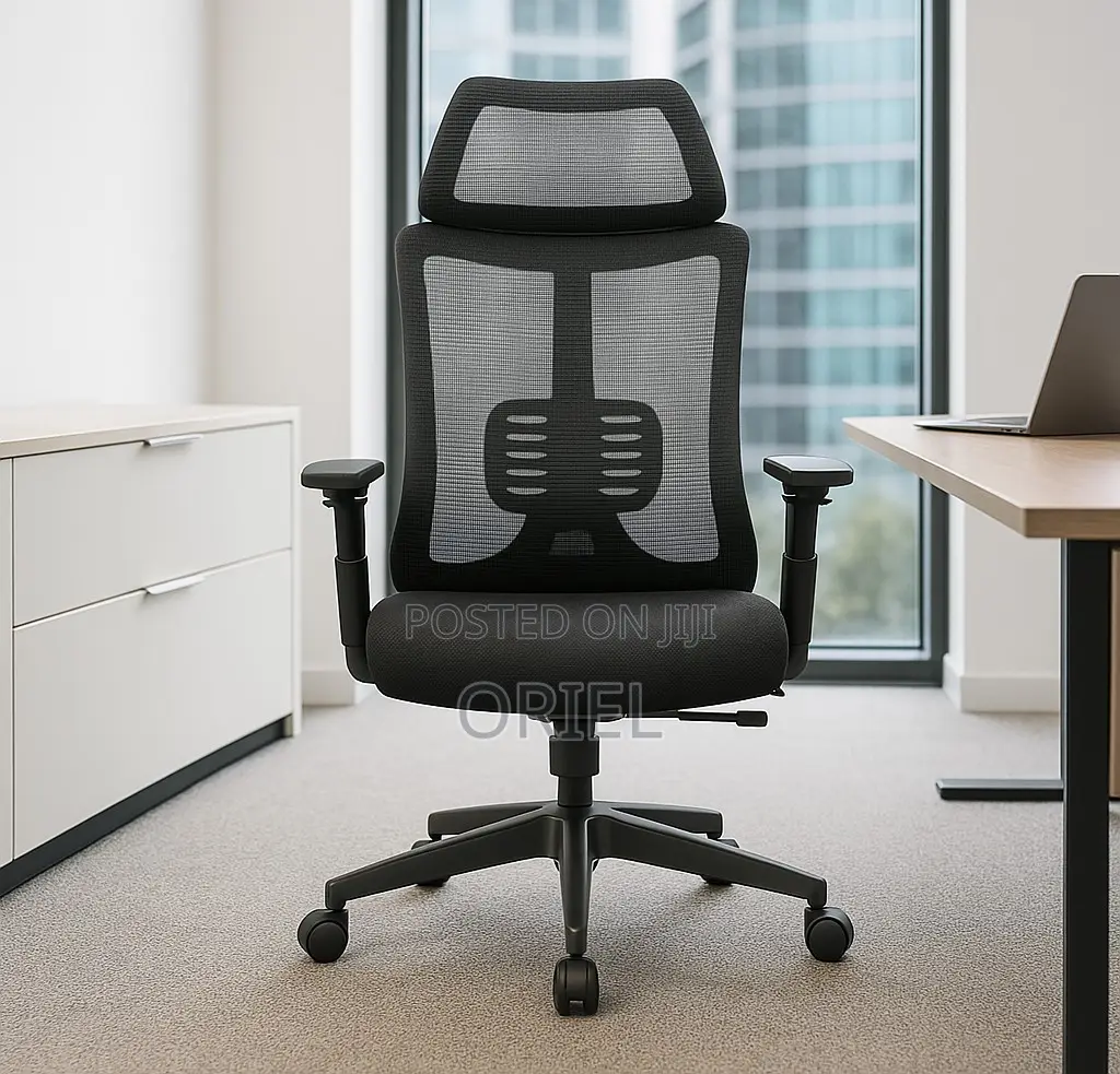 Office Chair : High-Back Orthopedic Swivel Office Chair