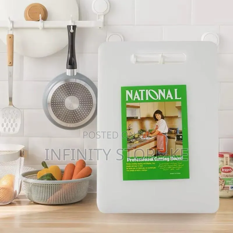 Food Grade White Reversible Non Porous Cutting Board