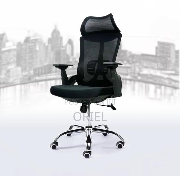 Office Chair : High-Back Orthopedic Swivel Office Chair - thumbnail 12