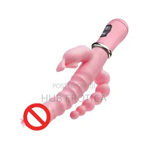 Triple-Stimulation Rabbit Vibrator With Clitoral Sucking Function