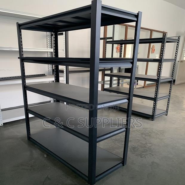 Metallic Adjustable Shelving Rack-5 Tier - thumbnail 4