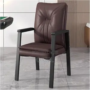 Office Chair : Executive Office Leather Reception Waiting Chair
