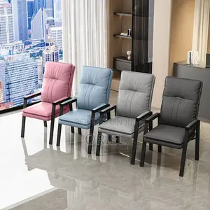 Office Chair : Executive Office Leather Reception Waiting Chair