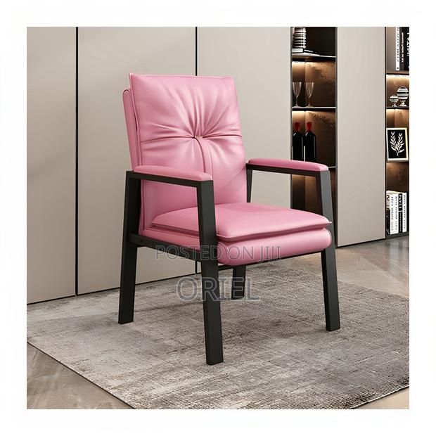 Office Chair : Executive Office Leather Reception Waiting Chair - thumbnail 7
