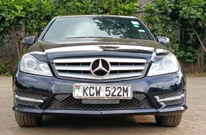Mercedes-Benz C200 2012 Matt Black
