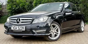 Mercedes-Benz C200 2012 Matt Black