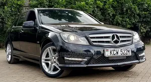 Mercedes-Benz C200 2012 Matt Black