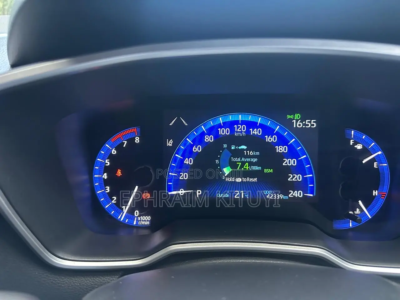 Toyota Corolla Cross 2022 Blue