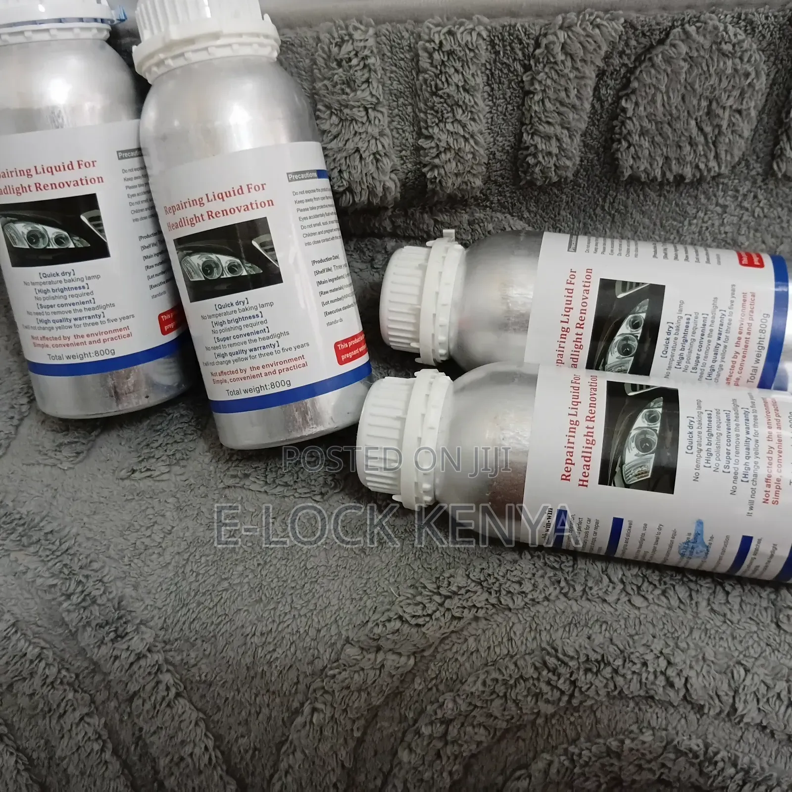 Headlight Lens Cleaning Fluid